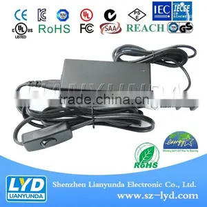 Safty Standard Power Supply 12V2A 24W ac dc Adapter With UL CE SAA Approved for LED Lighting thumbnail-1