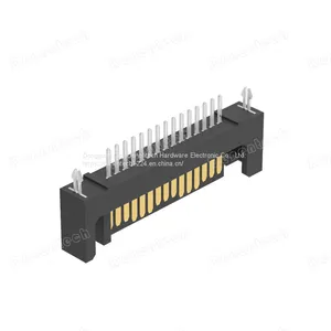 Denentech SATA 15P Male Straight Dip With Harpoon Connector thumbnail-1