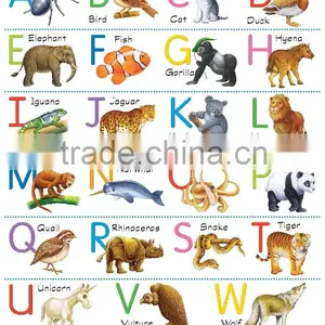 Wall Chart - FA0015E ABC Animals thumbnail-1