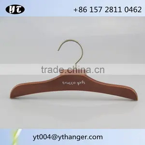 Children Wooden Hanger and Pants Hanger Cute Kids Wooden Hanger thumbnail-1