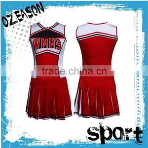 Hot Sale Good Quality Full Sublimation Spandex Girl/Women/Ladies Cheerleading Uniforms thumbnail-1