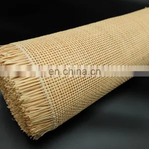 Outdoor Natural/ Bleached Raw Rattan Cane Webbing Roll From Professional Viet Nam Factory for Chair Table Ceiling Wall thumbnail-4