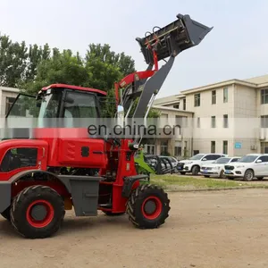 4 Wheeled Terrian Concrete 1.5 Ton ZL-15 915 Farm Mini Front Loaders thumbnail-3