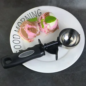 Kitchen Accessories Home and Kitchen Gadgets Cookie Scoop for Baking Ice Cream Scooper Stainless Steel Ice Cream Scoop thumbnail-5