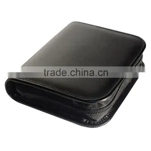 Wholesale Genuine Leather Ladies Jewelry Display Case Travel Jewelry Pouch Bag thumbnail-3