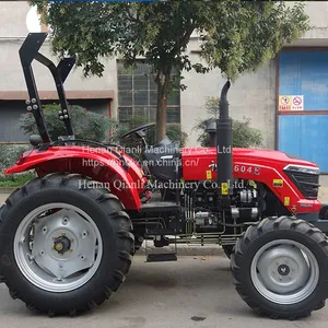 QLN Good Price Famous Brand 55hp 60hp 4*4 Agricole Wheel Traktor for Sale thumbnail-2