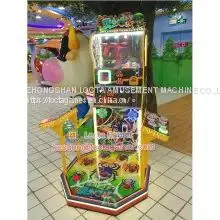 Guangdong Zhongshan Tai Le Play Children's Indoor Video Game Carnival Play Bean Bean Whack-a-mole Button Pat Music Bug Fighting Three People Online Battle thumbnail-2