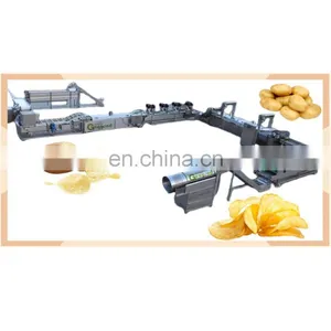 Fully Automatic Frozen French Fries Production Line Fresh Potato Chips Making Machine Price For Factory thumbnail-2