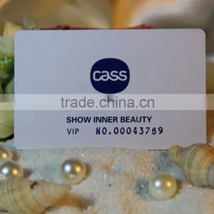 Low Cost Pvc Printing Transparent Business Card thumbnail-3