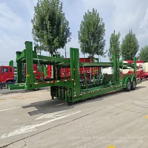 Philippine Sedan Transport Semi-trailer Exported to Russia Semi-trailer thumbnail-4