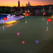 LED Golf Hole Lights for Night Golf thumbnail-1