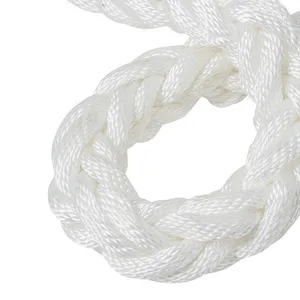CCS Approved Polypropylene 8 Strand Rope Floating Rope Uesd in Shipbuilding Marine Fisheries Mining Shipbuilding LDPPMULTI-8 thumbnail-2