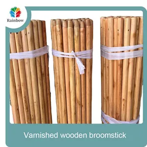 Productos De Limpieza Wooden Mop Stick Palo De Escoba De Madera thumbnail-4