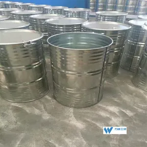25 kg Oil Drum With Large Cover, Acid and Alkali Resistance, Long Service Life, 50 kg Iron Drum, 200 Liters Inner Coated Iron Drum. thumbnail-1