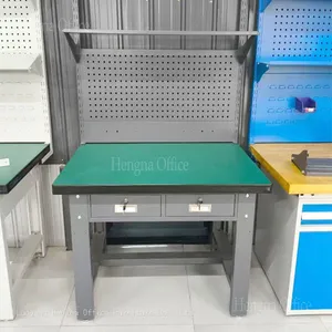 China Factory Wholesale One-Piece Bending Frame Heavy Duty Workbench, Ideal for Manufacturing and Assembly Lines for R&D Labs. thumbnail-1
