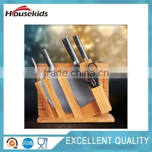 Stainless Steel Kitchen Knife Set With Wooden Container thumbnail-5