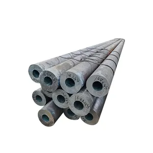 ASTM A53 Carbon Steel Round Tube Seamless Black Surface OD 21-660mm for Fluid Transportation Pipeline thumbnail-1