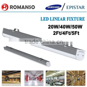 220v Linear Lighting 200 Degree LED Batten Lights With 3 Years Warranty thumbnail-2