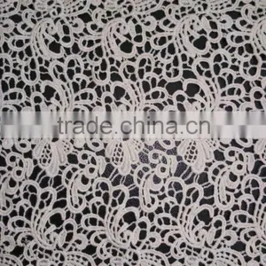 Promotion High Quality Embroidery Lace Cotton Fabric With Flower Pattern thumbnail-4
