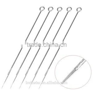 Support Dropshipping 7RL Silver (5PCS) Disposable Traditional Stainless Steel Tattoo Needles for All Kinds of Tattoo Machine thumbnail-1
