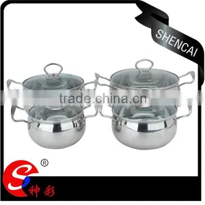 Kitchen Accessories Wholesale Stainless Steel Cooking Pot Set thumbnail-1