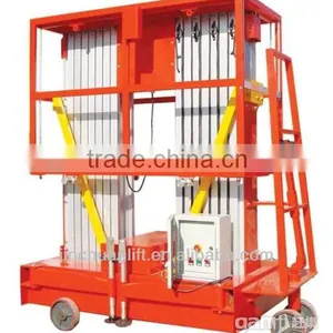 6 Meters Double Mast Electric Aluminium Man Lift thumbnail-1