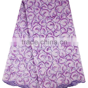 Cheap Custom 2014 African Organza Lace Fabric MOG0194 thumbnail-3