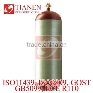 CNG-2, Diameter 406mm,90L, 20mpa, CNG Tank, CNG Cylinder Type 2 thumbnail-1