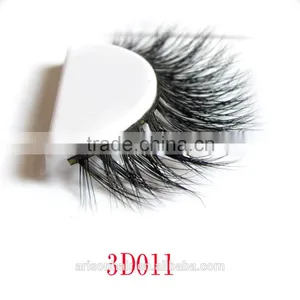 Wholesale Price Luxury 3D Mink Fur Lashes False Strip Eyelash Extension ,custom Package thumbnail-1