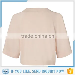 o Neck Knitted Sweater for Wholesales thumbnail-2