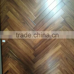 Africa Black Mkuruti Herringbone Engineered Wood Flooring thumbnail-3
