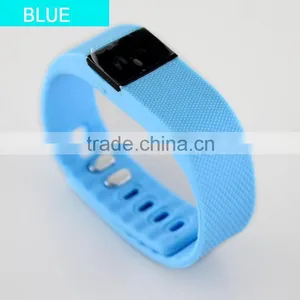 TW64 Bluetooth 4.0 Pulsera Inteligente Passometer Bracelet Sleep Fitness Activity Tracker Call Reminder Smart Band thumbnail-2