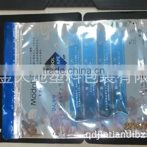 High Quality Self Adhesive Zip Lock Transparent Compound PP Plastic Clothes Bags thumbnail-2