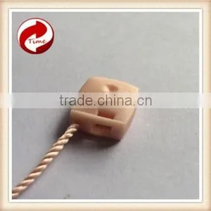 2015 of the Most Cheap, Good Color Fastness of Brand Clothing Plastic String Tag Seal Pink Tag thumbnail-3