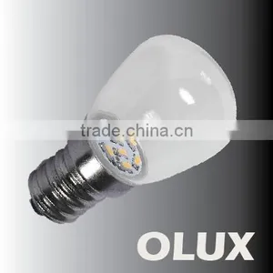 LED Pear Lamp E14 Mini Bulb Milky Glass/Clear Glass Body LED B26 for Refrigerator Lighting 0.8W 3014smd/2835smd B26 Led Bulbs thumbnail-2