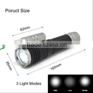 (120066) High Brightness Best Price Rechargeable Sky Ray Flashlight thumbnail-4