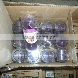 Gray Tea Light Candle thumbnail-1