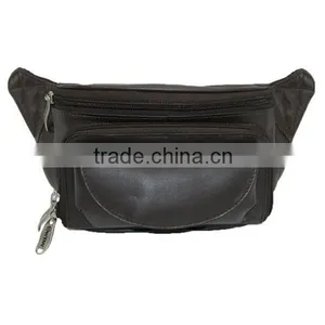 Crocodile Genuine Leather Chest Bag Mens Satchel Bag thumbnail-2