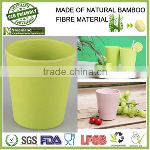 Biodegradable Eco Bamboo Fiber Fruit Juice Cup,water Cup,Milk Cup thumbnail-1