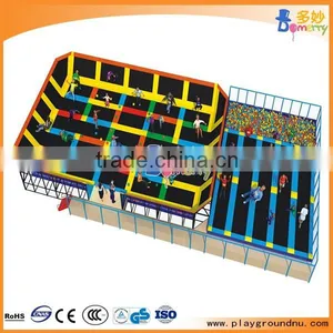 China Good Quality Deliver Fast Indoor Trampoline Playground Equipment thumbnail-3