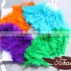 Wholesale Feather Suppliers Large Feather Fan And Chinese Feather Fan For Wedding Gift thumbnail-5