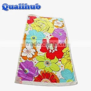 Printed Cotton Beach Towel thumbnail-1