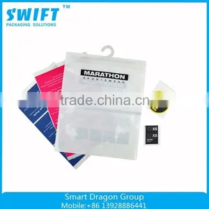 PVC Waterproof Plastic Packaging Bag for Clothing thumbnail-1