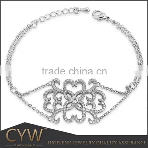 CYW 925 Sterling Silver Bracelet, Meilong Silver Jewelry Hot New Products for 2015 thumbnail-1