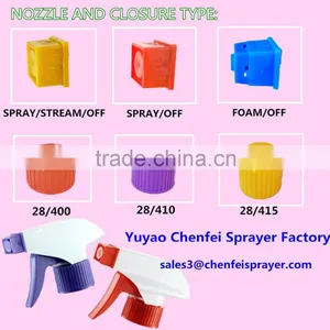 Factory Sale New Design Ribbed Closure 28 410 Foam Trigger Sprayer Hand Pump Foam Sprayer in Any Color thumbnail-3