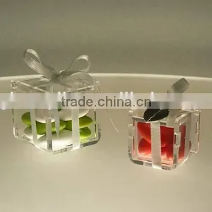 Customized Acrylic Box in Clear Color Present Acrylic Box With Lock, Acrylic Box With Lid thumbnail-3