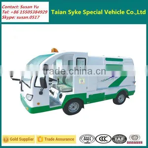 Brand New 1000kg Capacity Self Unloading Electric Garbage Truck for Sale thumbnail-5