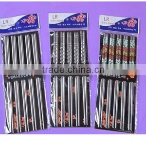 C127 Fashion Top Grade Wholesale Stainless Steel Chopsticks thumbnail-1