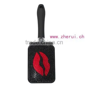 Bling Rhinestone Diamond Paddle Hair Brush thumbnail-1