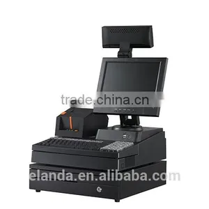 Thermal Printer and Cash Box 12.1 Inch LED Supermarket Pos System Terminals thumbnail-3